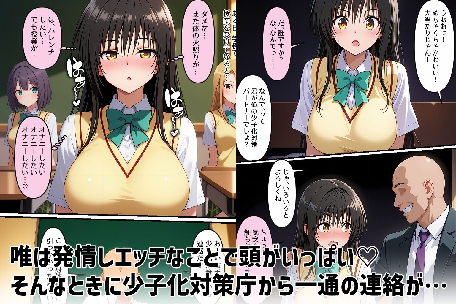 とらぶる少子化対策 古手●唯編 - サンプル画像 2