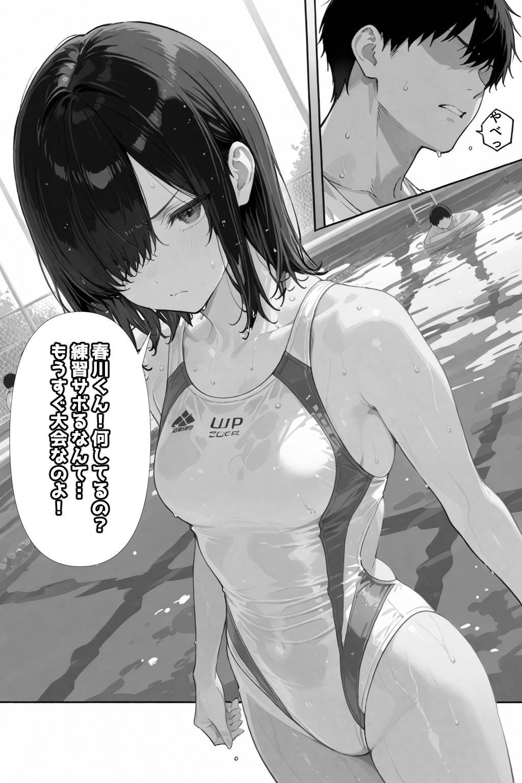 競泳女子の性スイッチ！ - サンプル画像 4