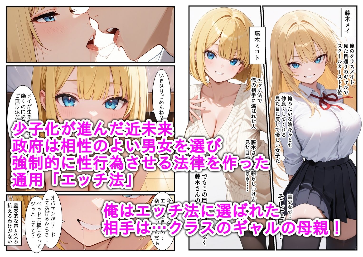 クラスのギャルのママ（33）とエッチ - サンプル画像 1