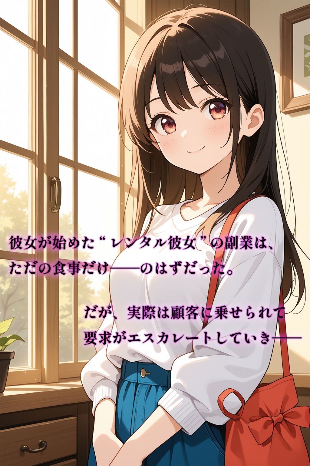 レンカノNTR2:俺の彼女が‘お客様対応’で堕ちる夜 - サンプル画像 1