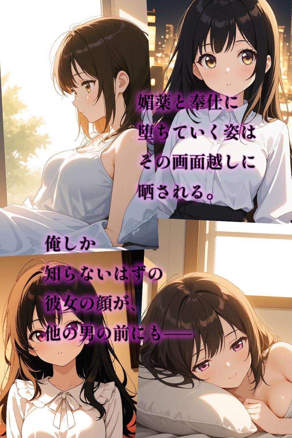 レンカノNTR2:俺の彼女が‘お客様対応’で堕ちる夜 - サンプル画像 2