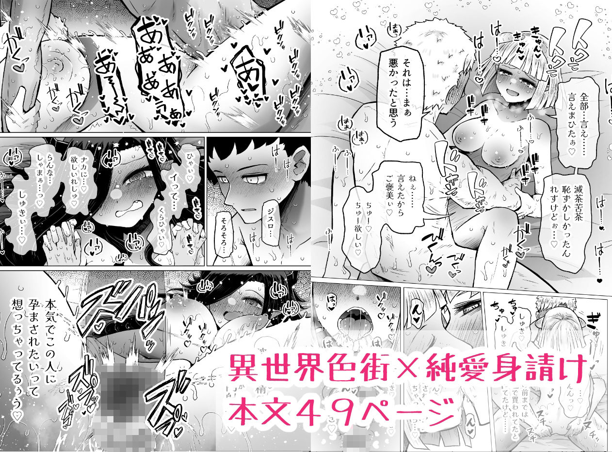異世界色街  本日身請けセール中 本気で私を身請けするんですか！？ - サンプル画像 5