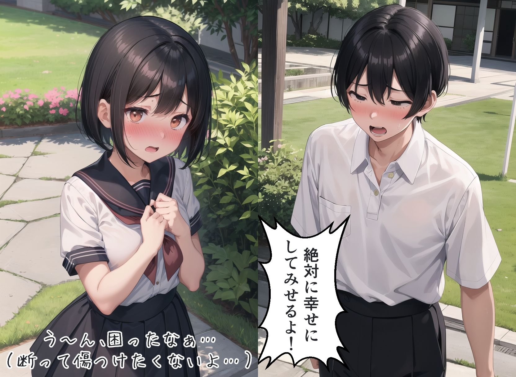 何でも言う事聞いてくれる後輩ちゃん。 - サンプル画像 1