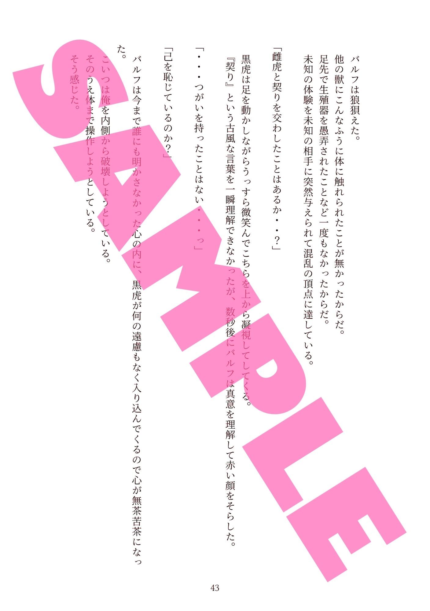 白虎さんと黒虎さん - サンプル画像 6