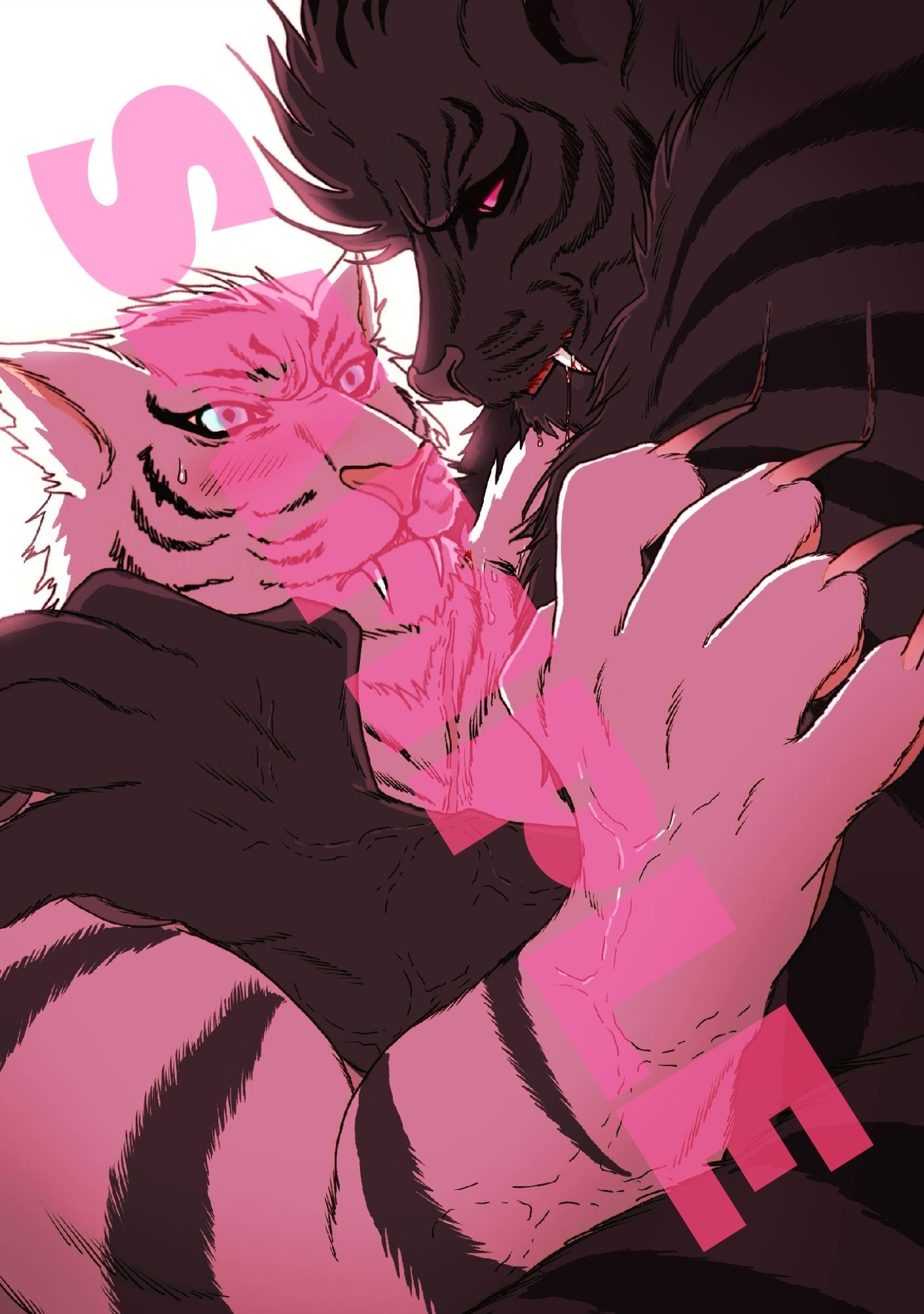 白虎さんと黒虎さん - サンプル画像 7