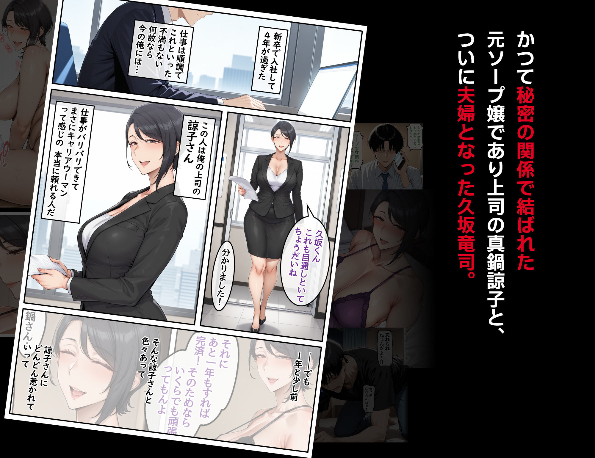 指名したソープ嬢がまさかの女上司だった件2 - サンプル画像 2