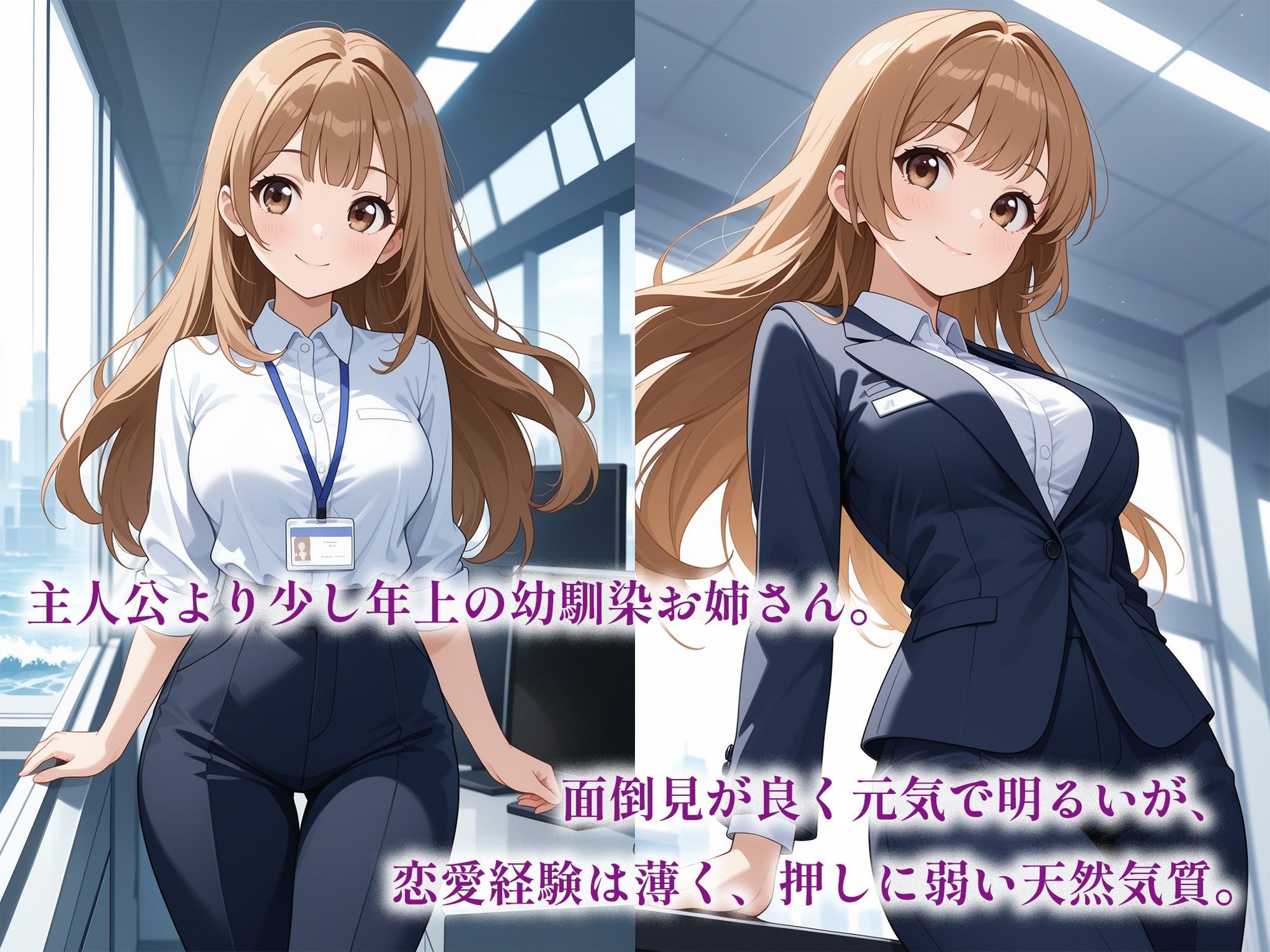 催●アプリで堕ちる元気幼馴染お姉さん 〜年上ヒロインの奉仕快感堕ち〜 - サンプル画像 1