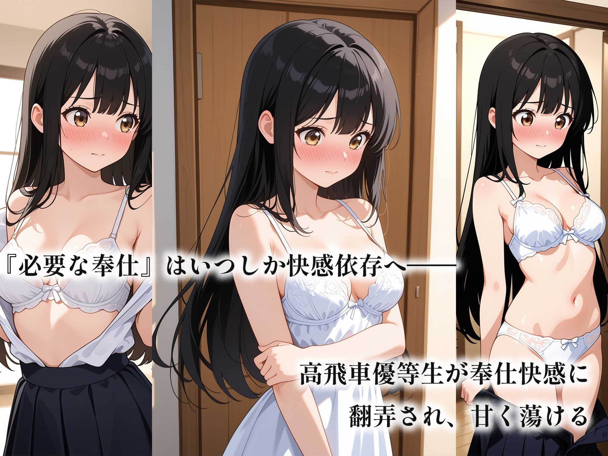 催●アプリで堕ちる優等生風紀委員 〜規律と羞恥が育む奉仕快感堕ち〜 - サンプル画像 3