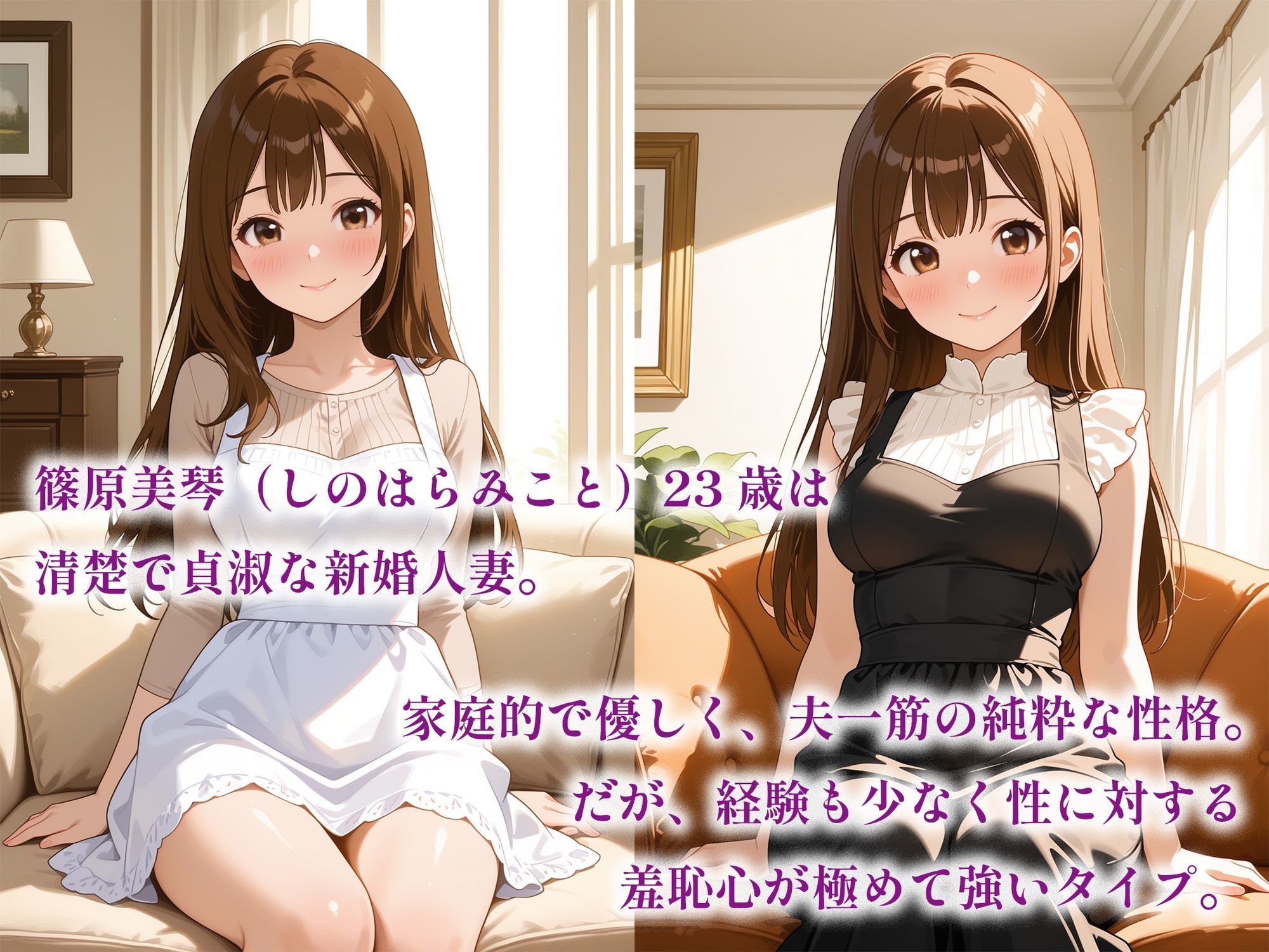 催●アプリで堕ちる清楚系人妻 〜純白の貞淑妻が快感奉仕奴●へ堕ちるまで〜 - サンプル画像 1