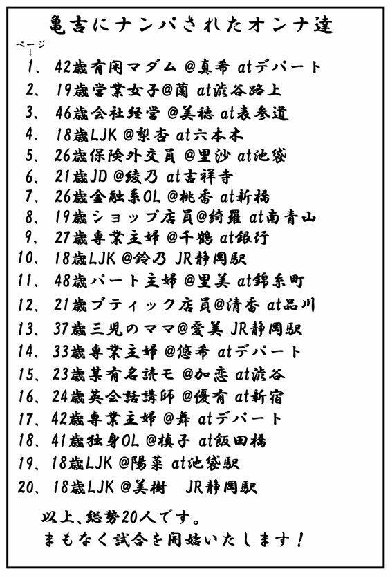 亀吉爺さんのセクハラナンパ  1 - サンプル画像 2