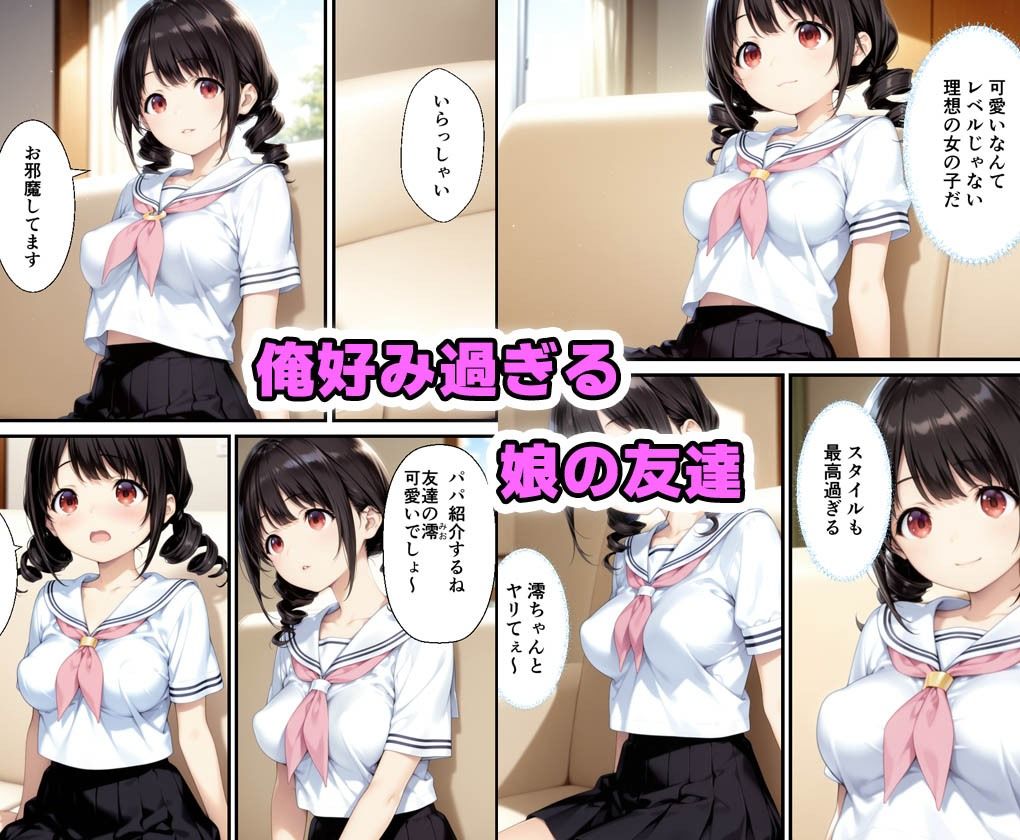 俺好み過ぎる娘の友達の弱みを握って中出しまでした話 - サンプル画像 1