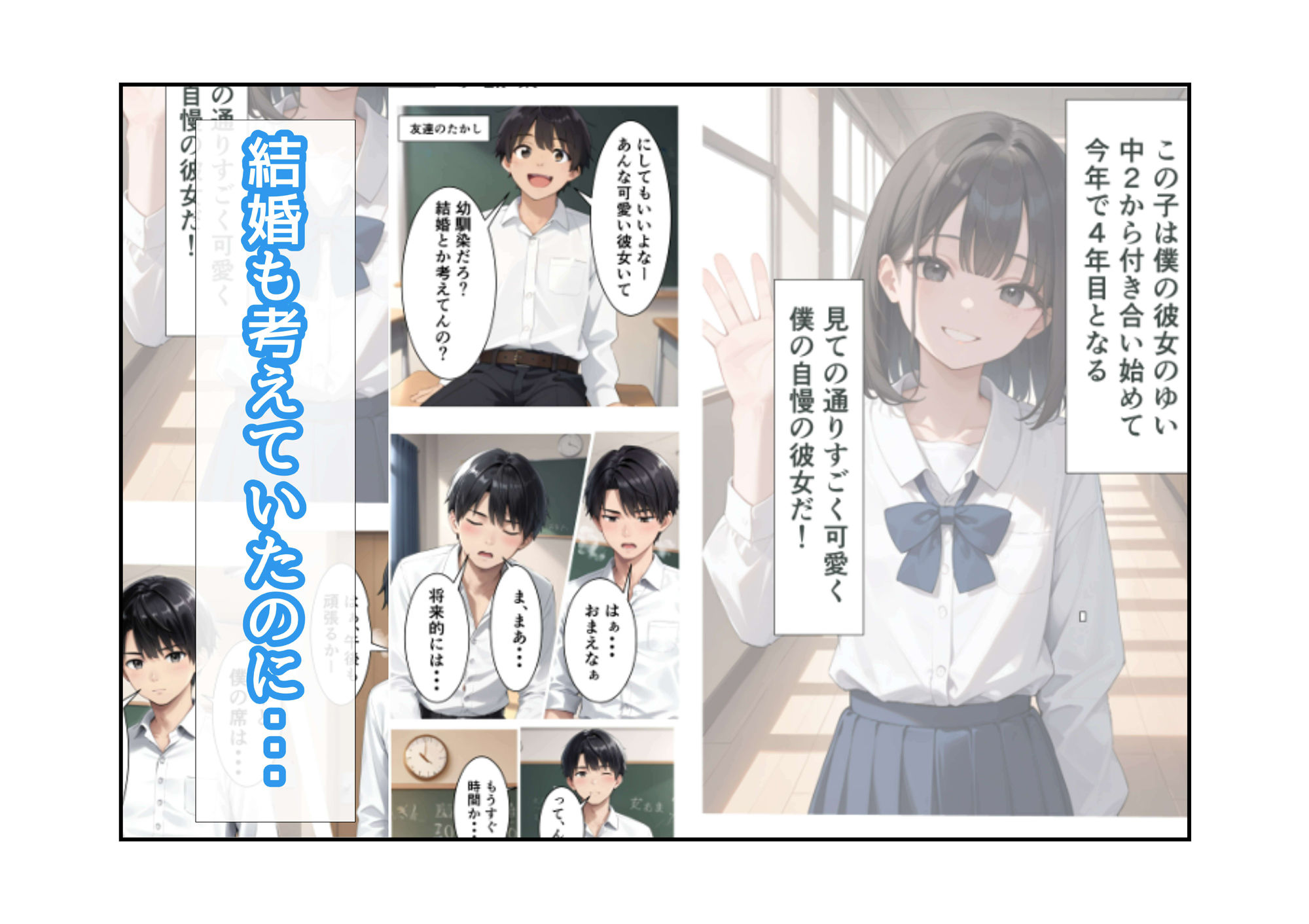雑魚狩りギャル  序章 - サンプル画像 2