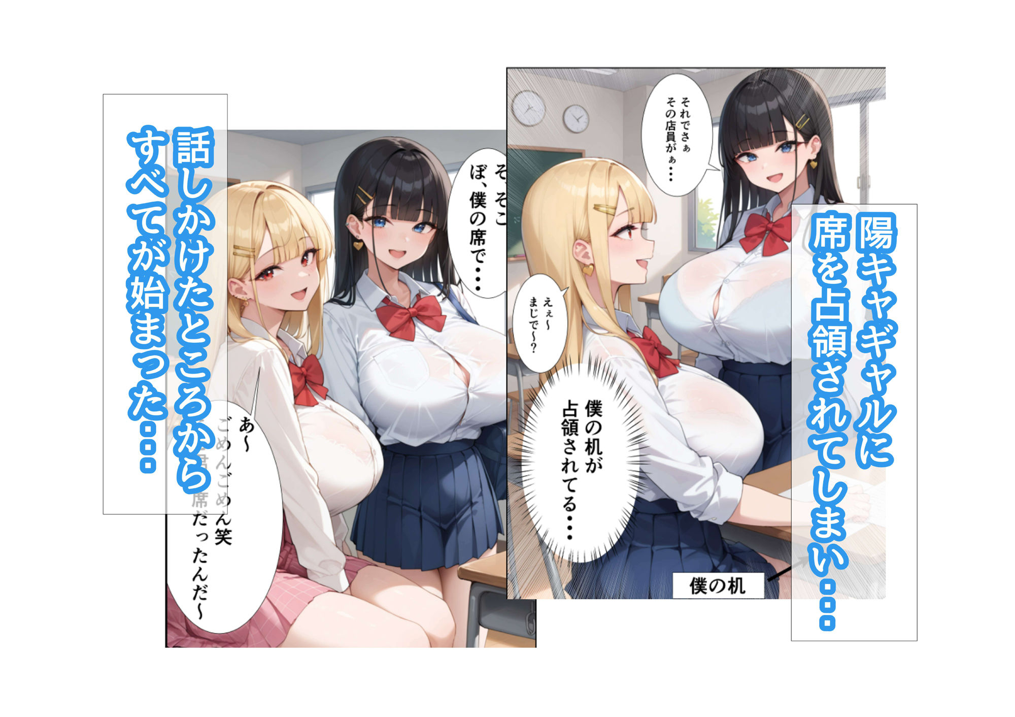 雑魚狩りギャル  序章 - サンプル画像 3