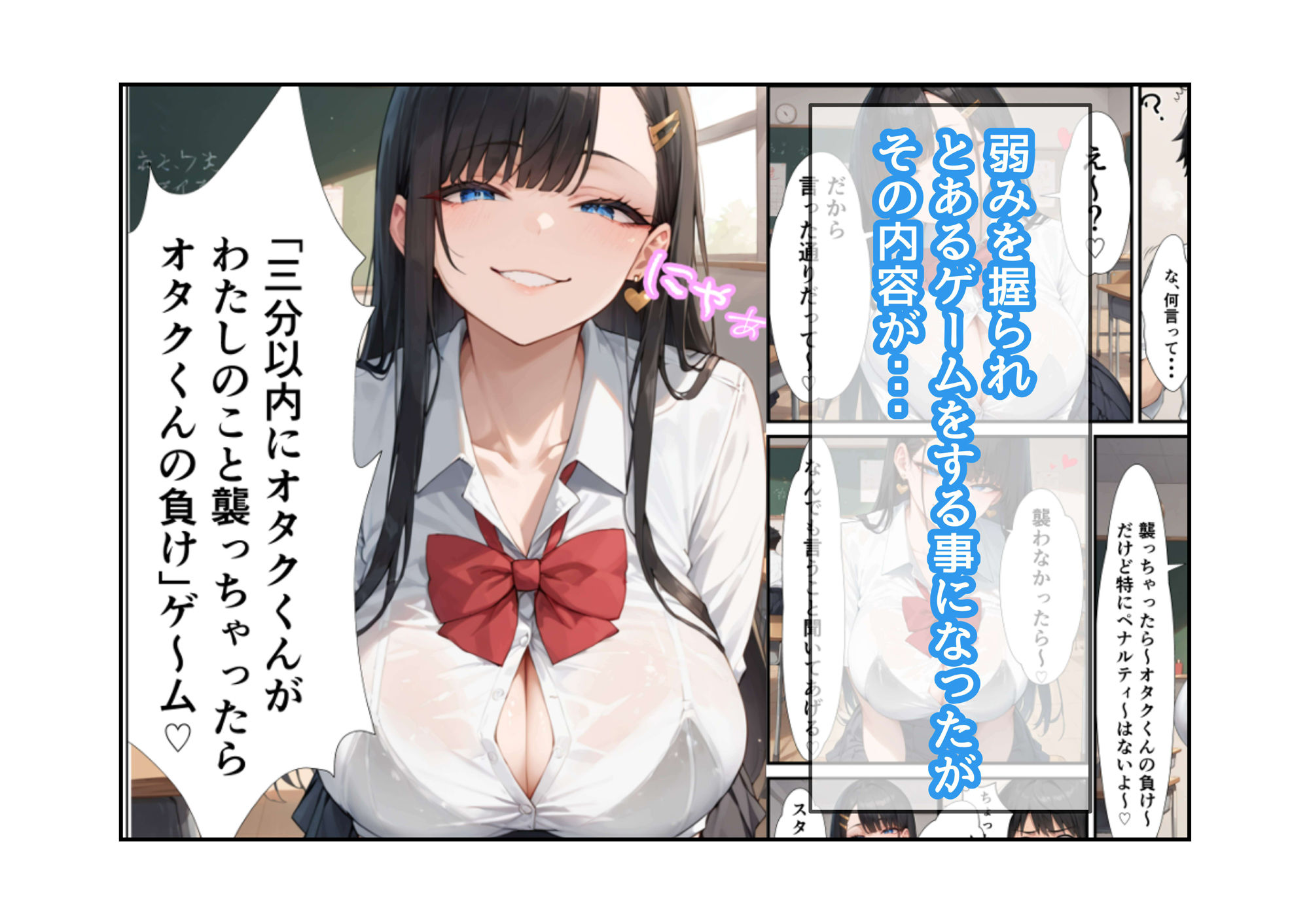 雑魚狩りギャル  序章 - サンプル画像 7