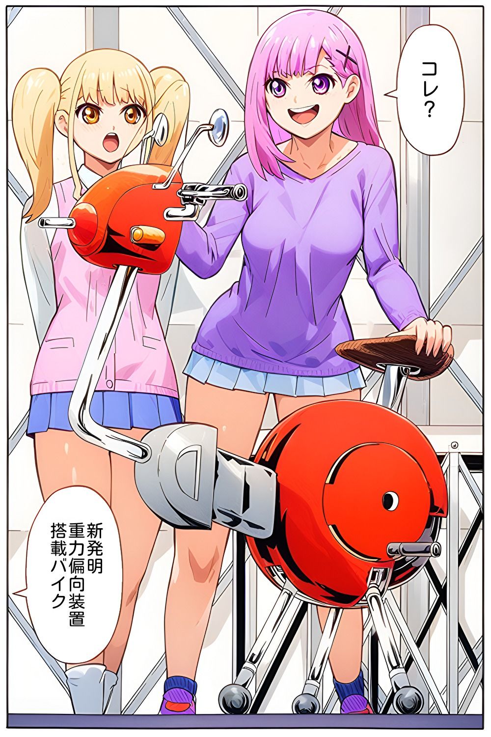 突撃娘と発明博士 - サンプル画像 3