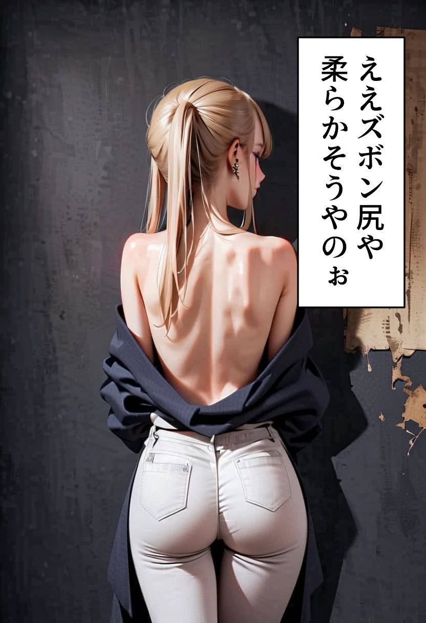 足刈がイク！  ズボン尻編 - サンプル画像 2