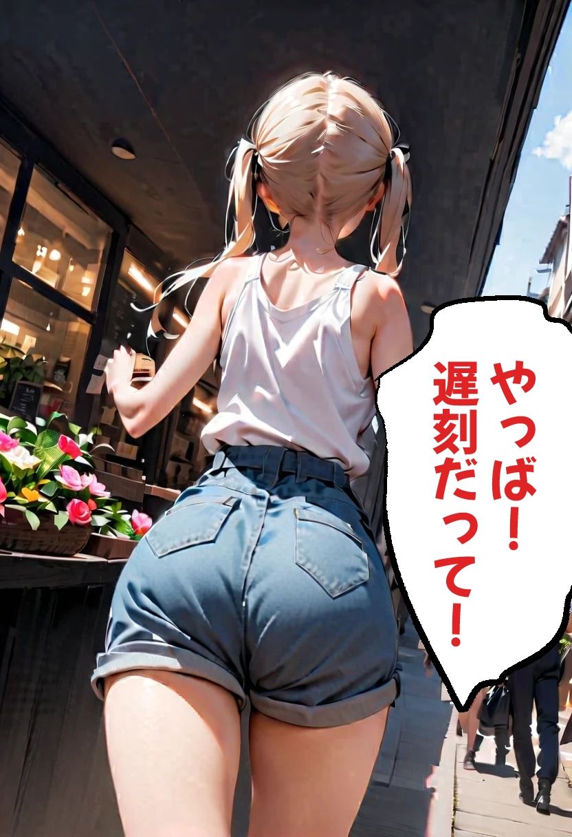 足刈がイク！  ズボン尻編 - サンプル画像 9