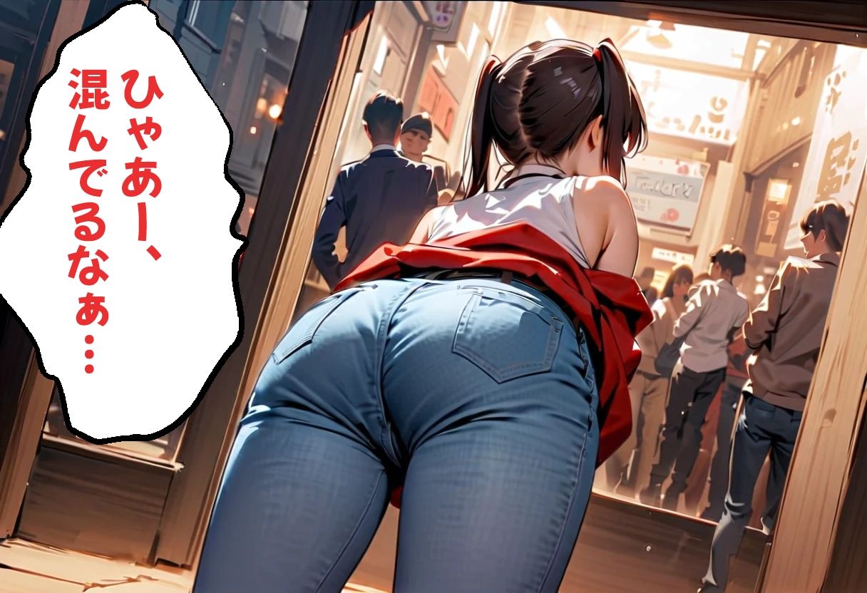 足パパがイク！  ズボン尻編 - サンプル画像 8