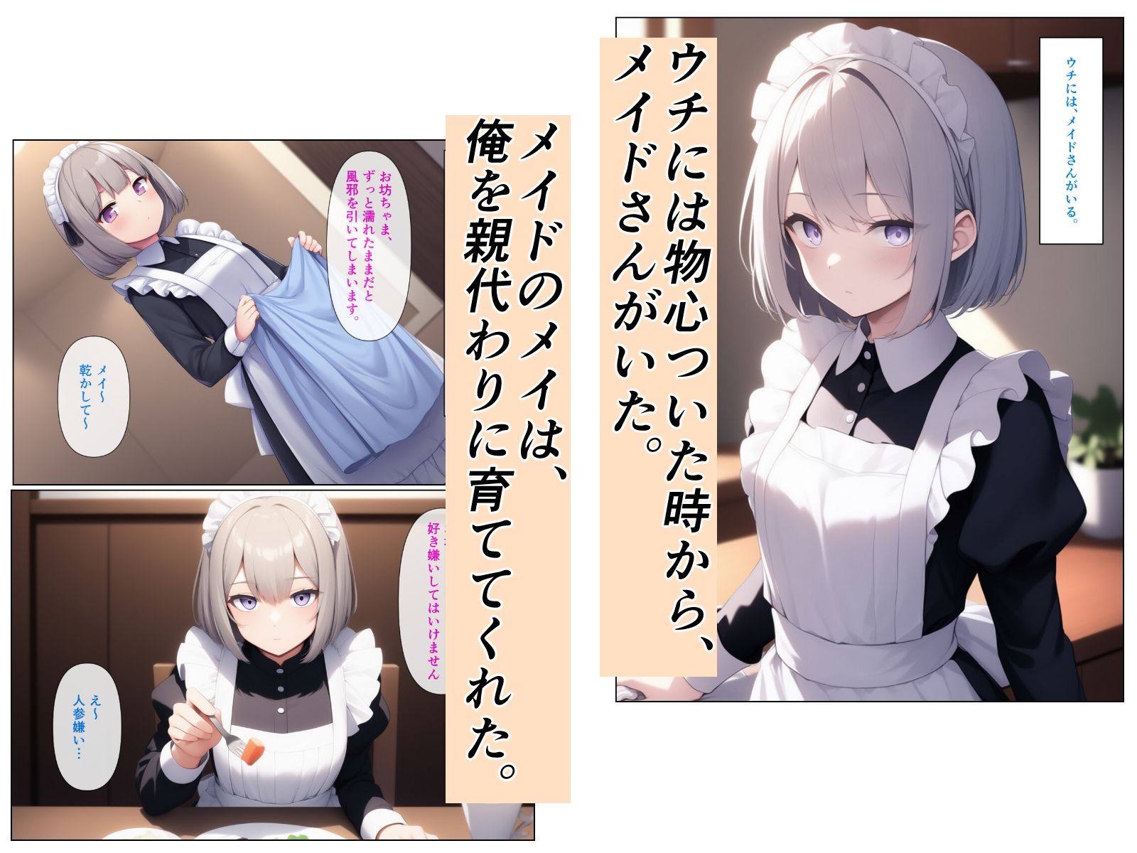 無表情ジト目メイドさんをはずかしめたい！！ - サンプル画像 2
