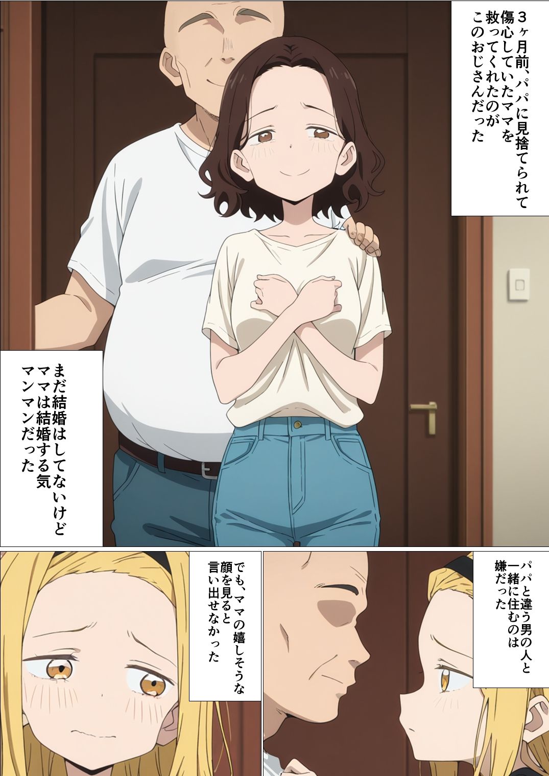 ママのためにおじさんチンポを受け入れる - サンプル画像 4