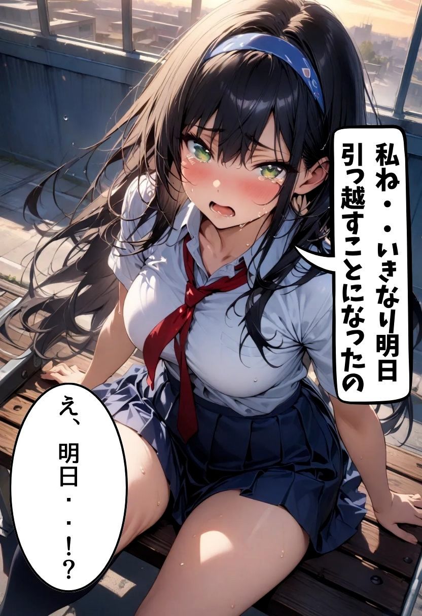 転校する同級生と屋上でえっちした話 - サンプル画像 8