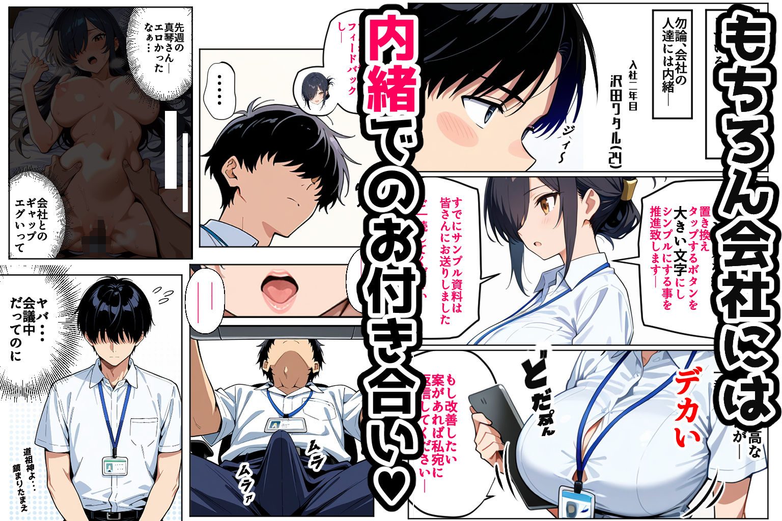 上司彼女が堕ちるまで（NTRカラーコミック195p） - サンプル画像 2