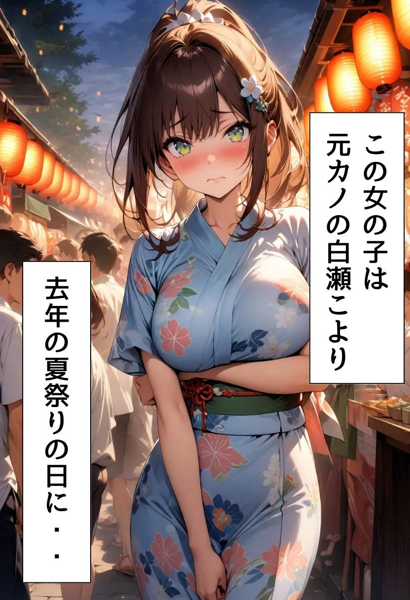 爆乳元カノと再会する話 - サンプル画像 5