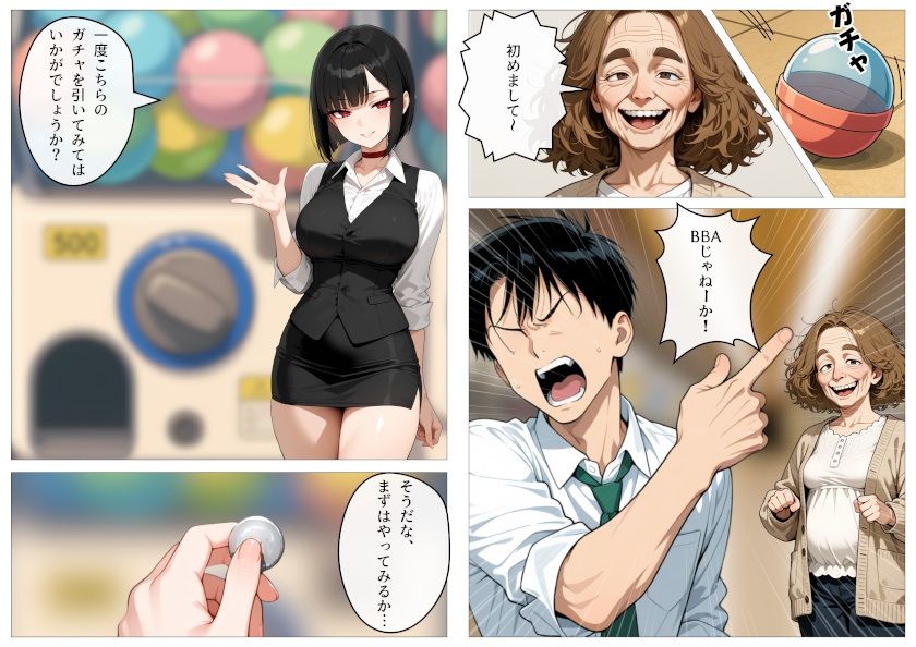 ワンコイン風俗 〜ガチャで引いたSSR美女を好き放題〜 - サンプル画像 9