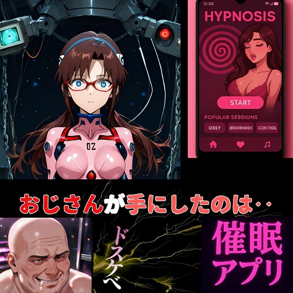 マリ、催●起動‥オジ専アプリに堕ちるまで‥ - サンプル画像 1