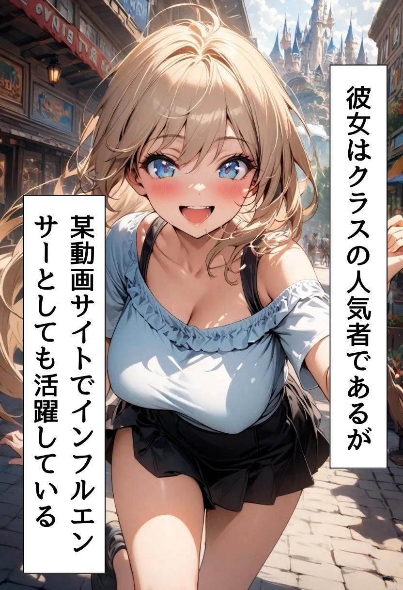 友達の爆乳配信者のえっちなご褒美 - サンプル画像 3