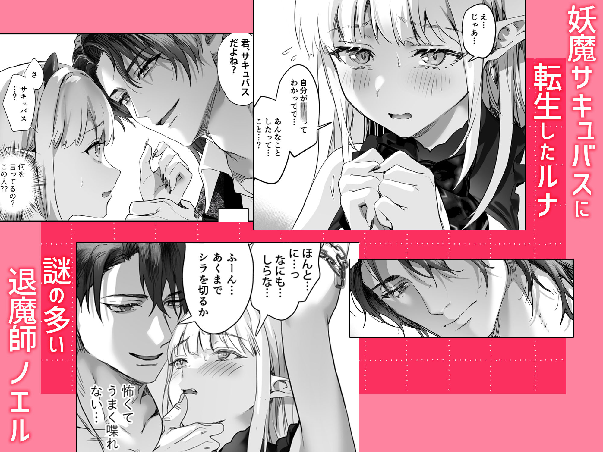 ワケアリ退魔師は転生サキュバスと死を賭けた恋をする - サンプル画像 1