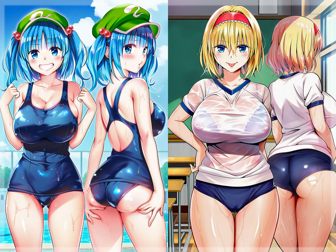 Hしまくって解決！？爆乳幻想学園の秘密 - サンプル画像 10