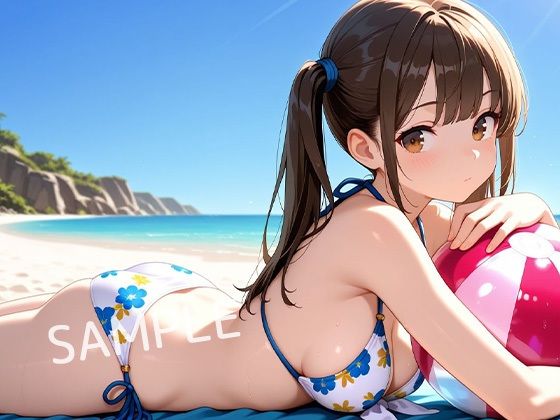 妹たちと海水浴性合宿 〜ビーチで覚えた快楽に、もう戻れない〜 - サンプル画像 2