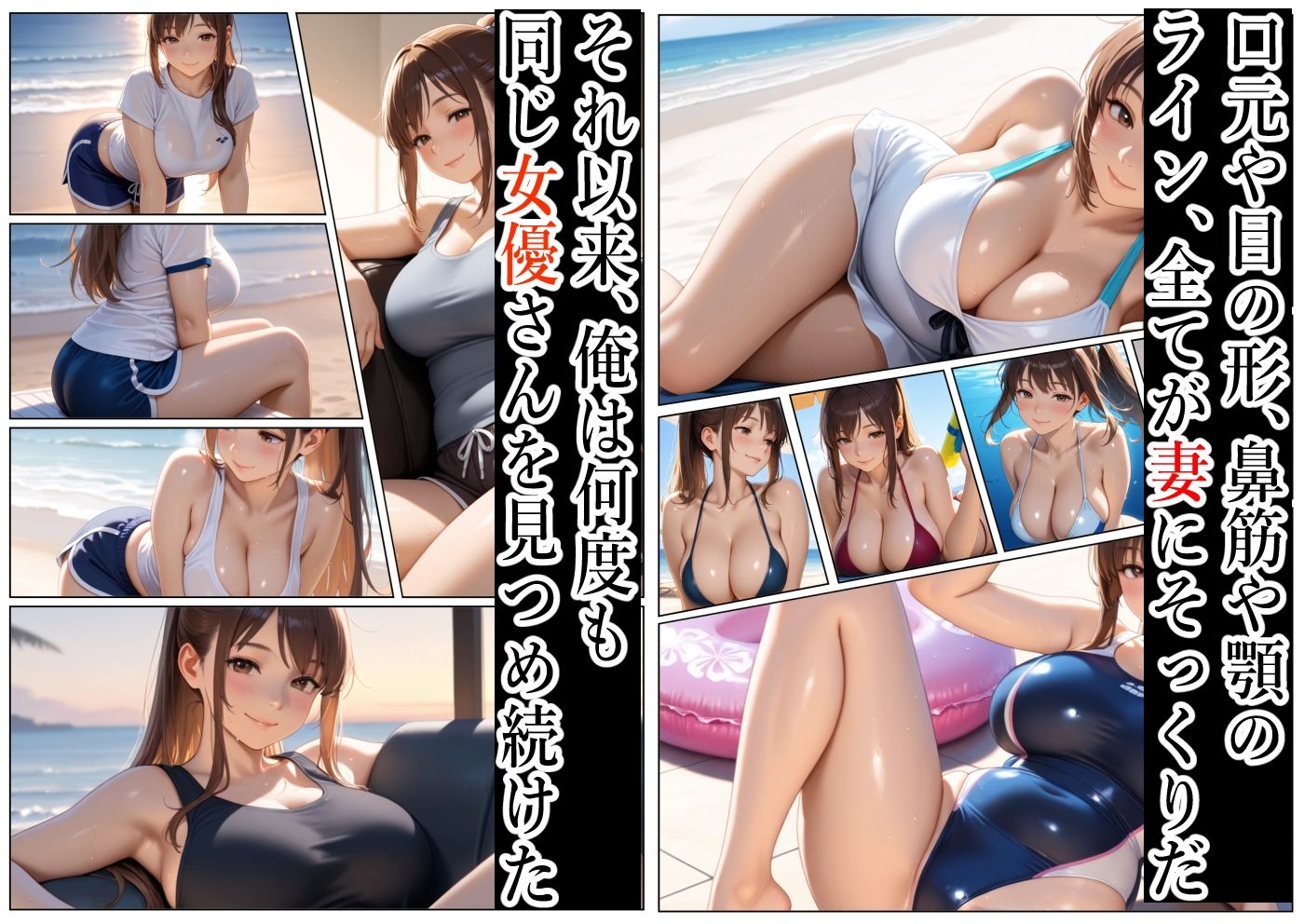 人妻NTR陥落街 - サンプル画像 4