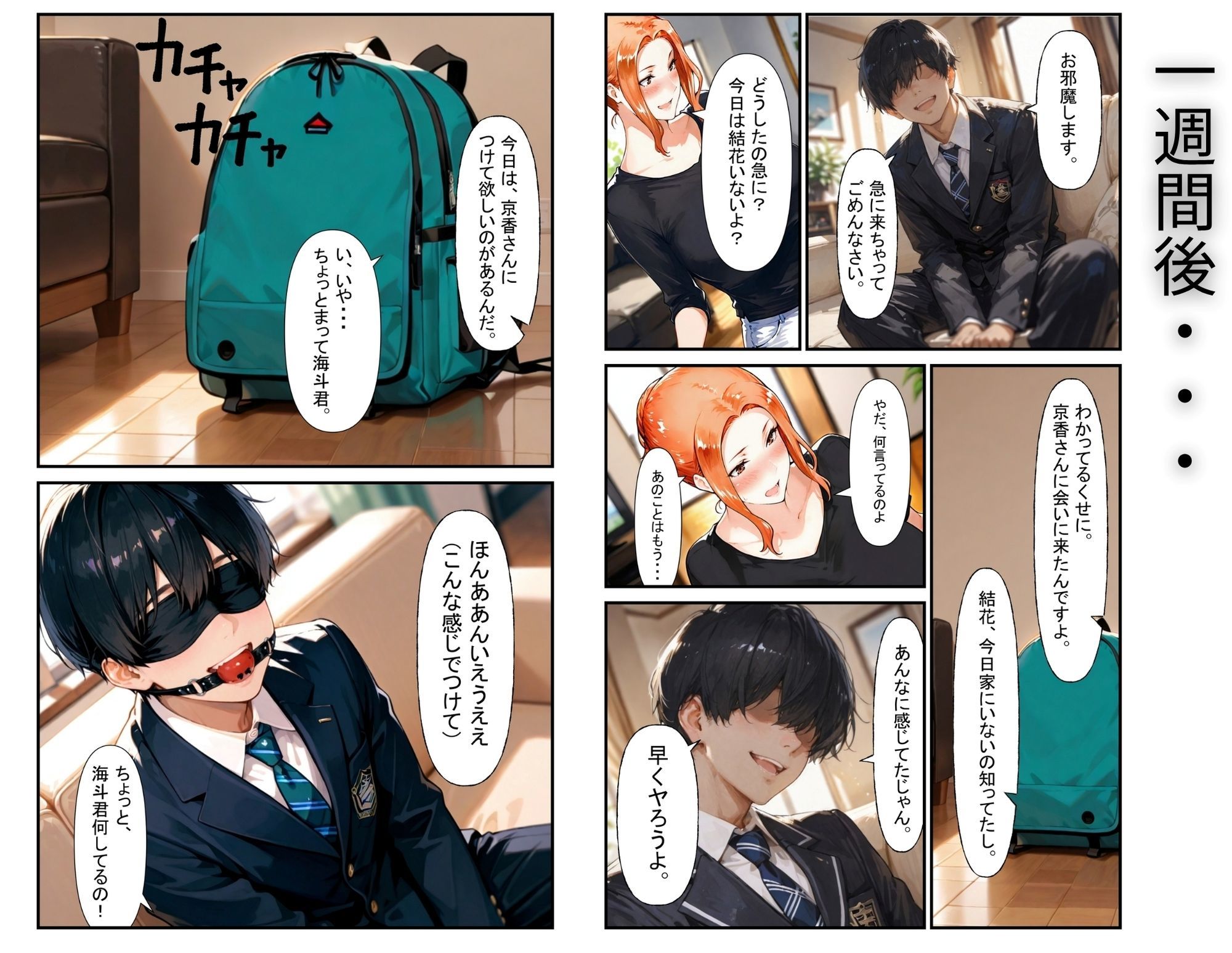 橘京香NTR事情  断りきれずに娘の彼氏と中出し - サンプル画像 10