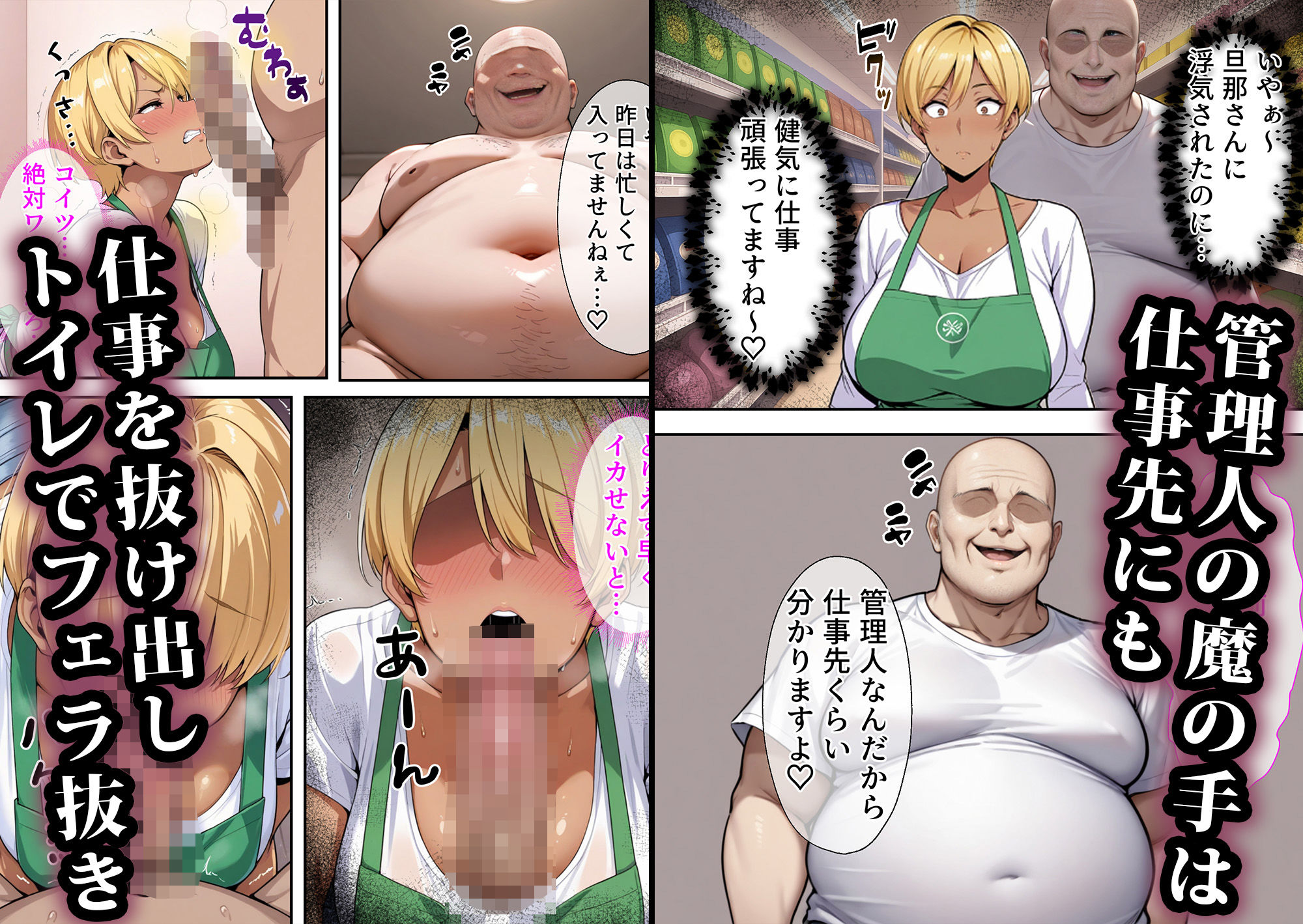 寝取られマンション〜元ヤン人妻編 - サンプル画像 6