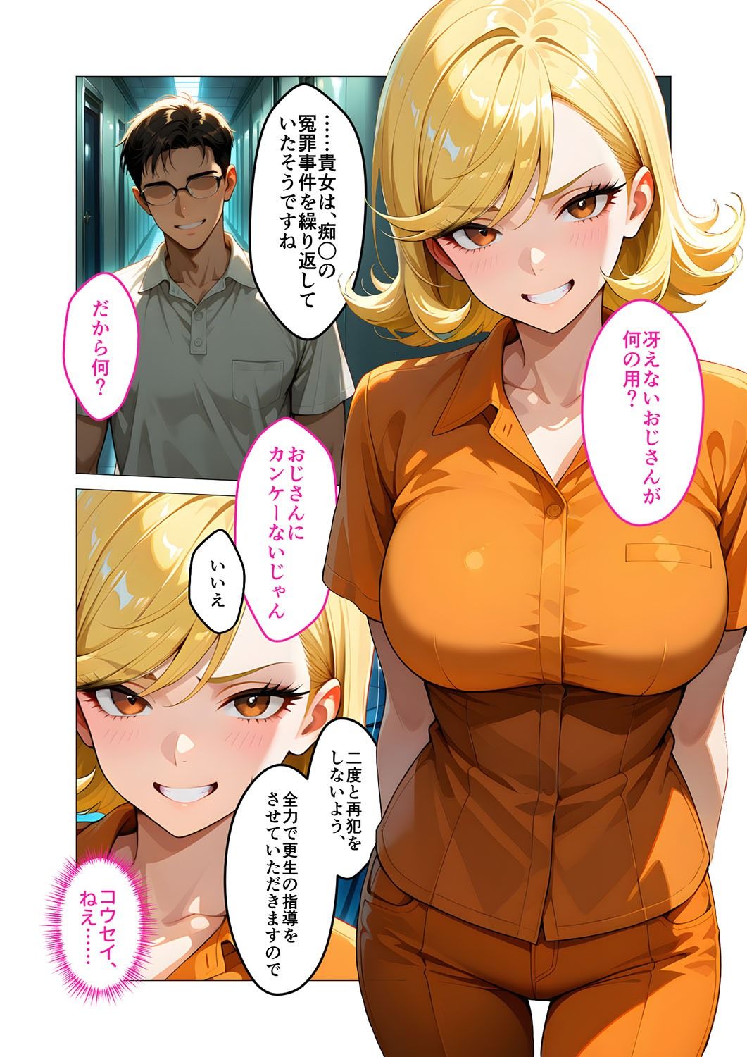メス〇キ更生 激イキ教育プログラム - サンプル画像 8