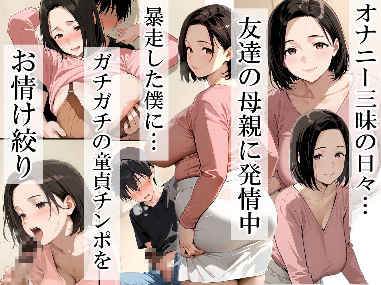 友達の母親（川島 紀香 39歳）は、僕のマンコフレンド   ハメ狂ってたら膣内射精解禁されました！ - サンプル画像 1