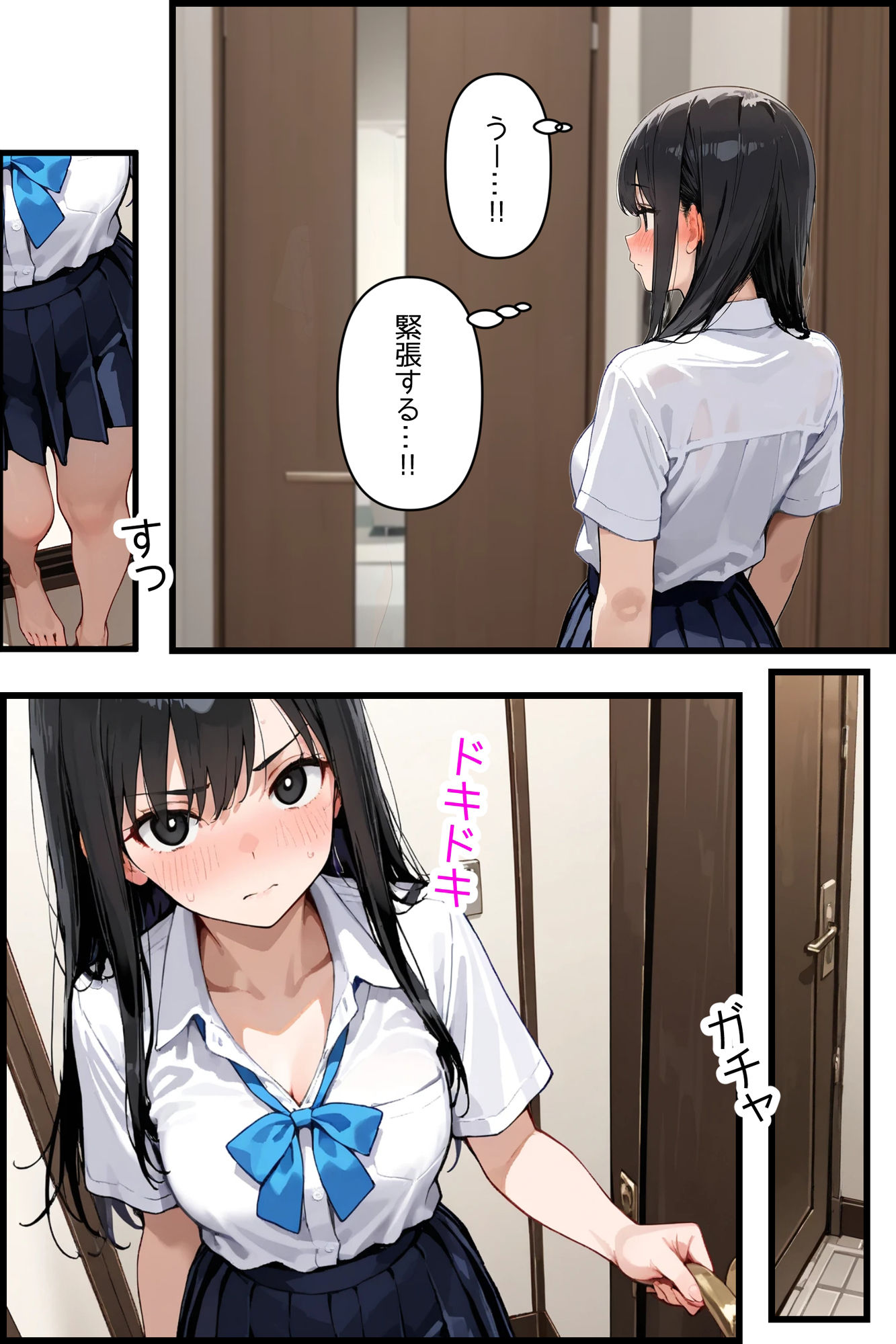 デリヘル、呼んでみた。＃02初出勤の子がまさかの未経験だった - サンプル画像 2
