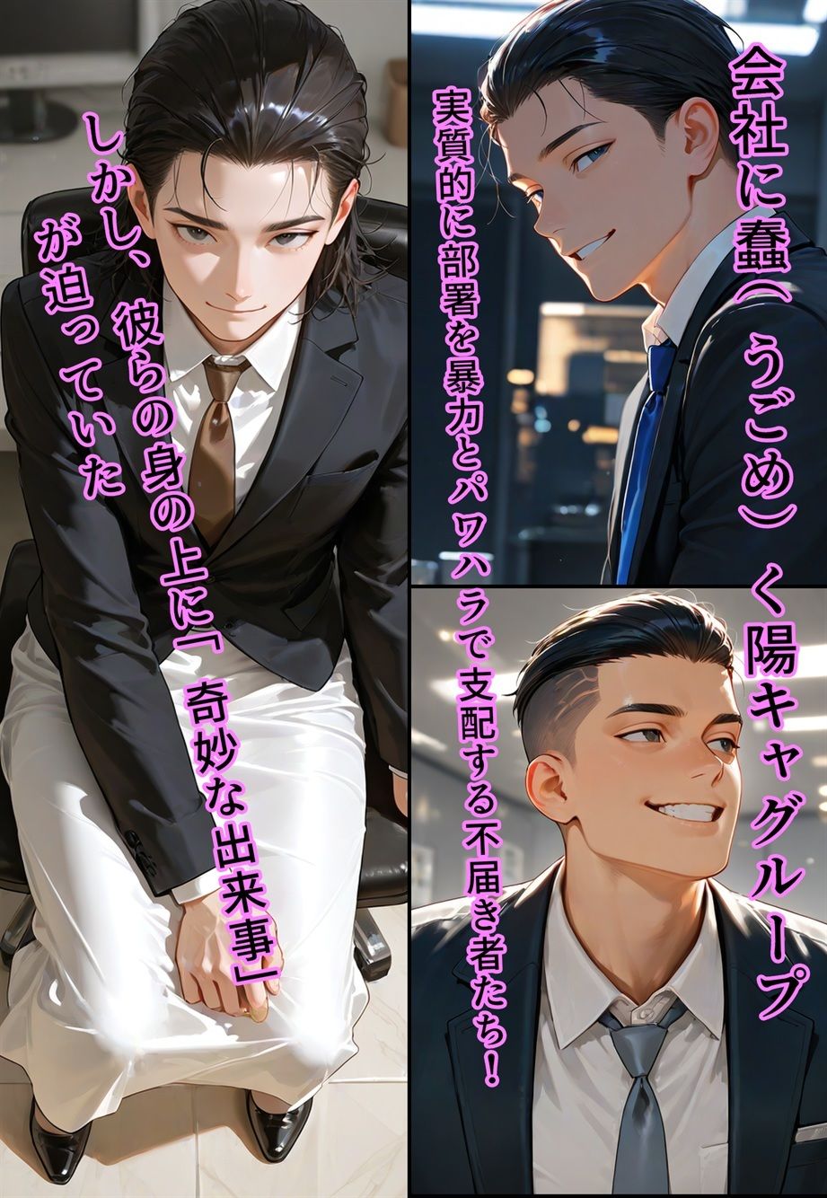 バージン・オフィス  〜職場の男たちが、全員ウェディングドレスの処女になった日〜 - サンプル画像 2