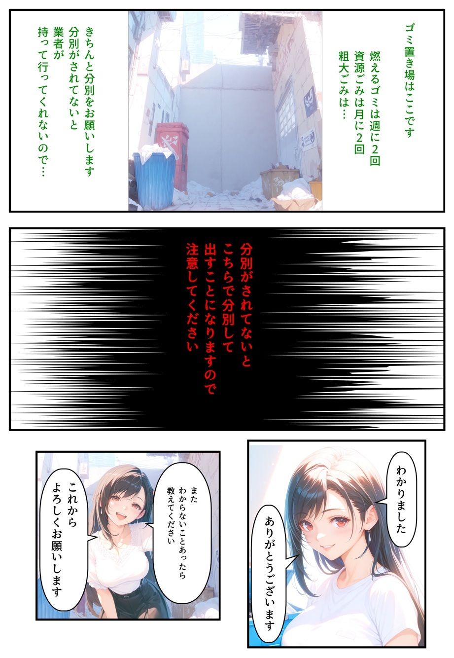 隣に可愛い子が引っ越して来たからゴミをあさってみた結果 梨佐亜美子編 - サンプル画像 4