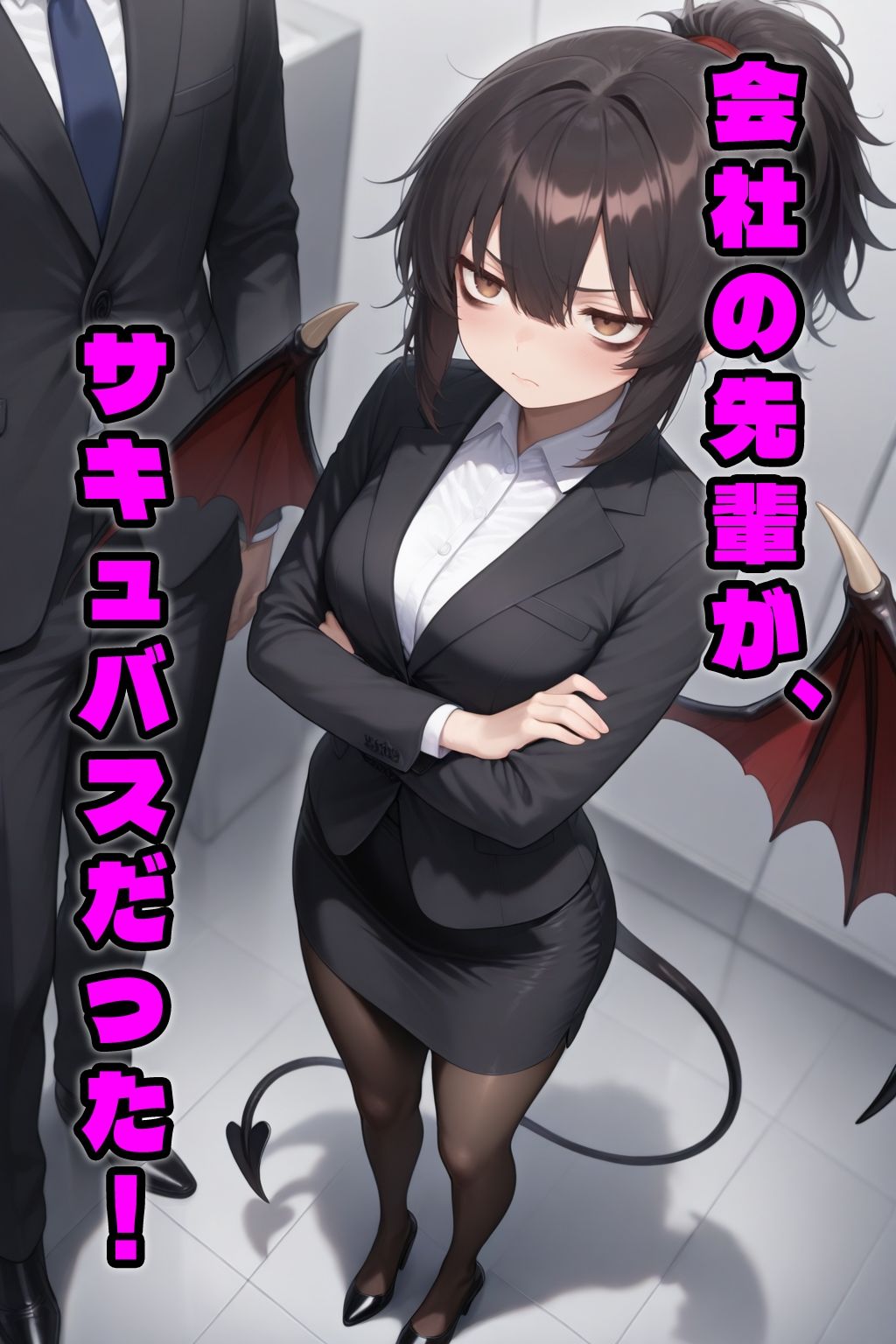 サキュバス先輩は断れない - サンプル画像 2