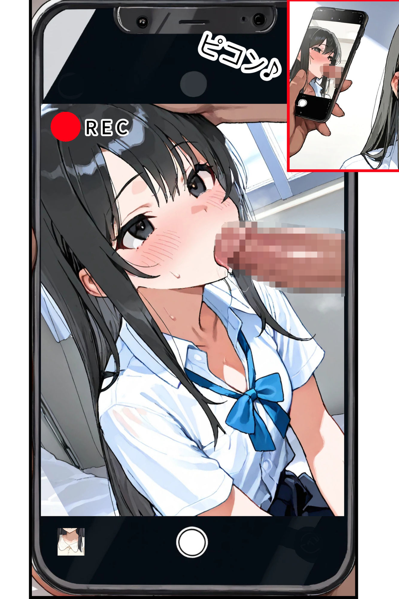 デリヘル、呼んでみた。＃03制服を脱がさないままカメラ回してみた - サンプル画像 1