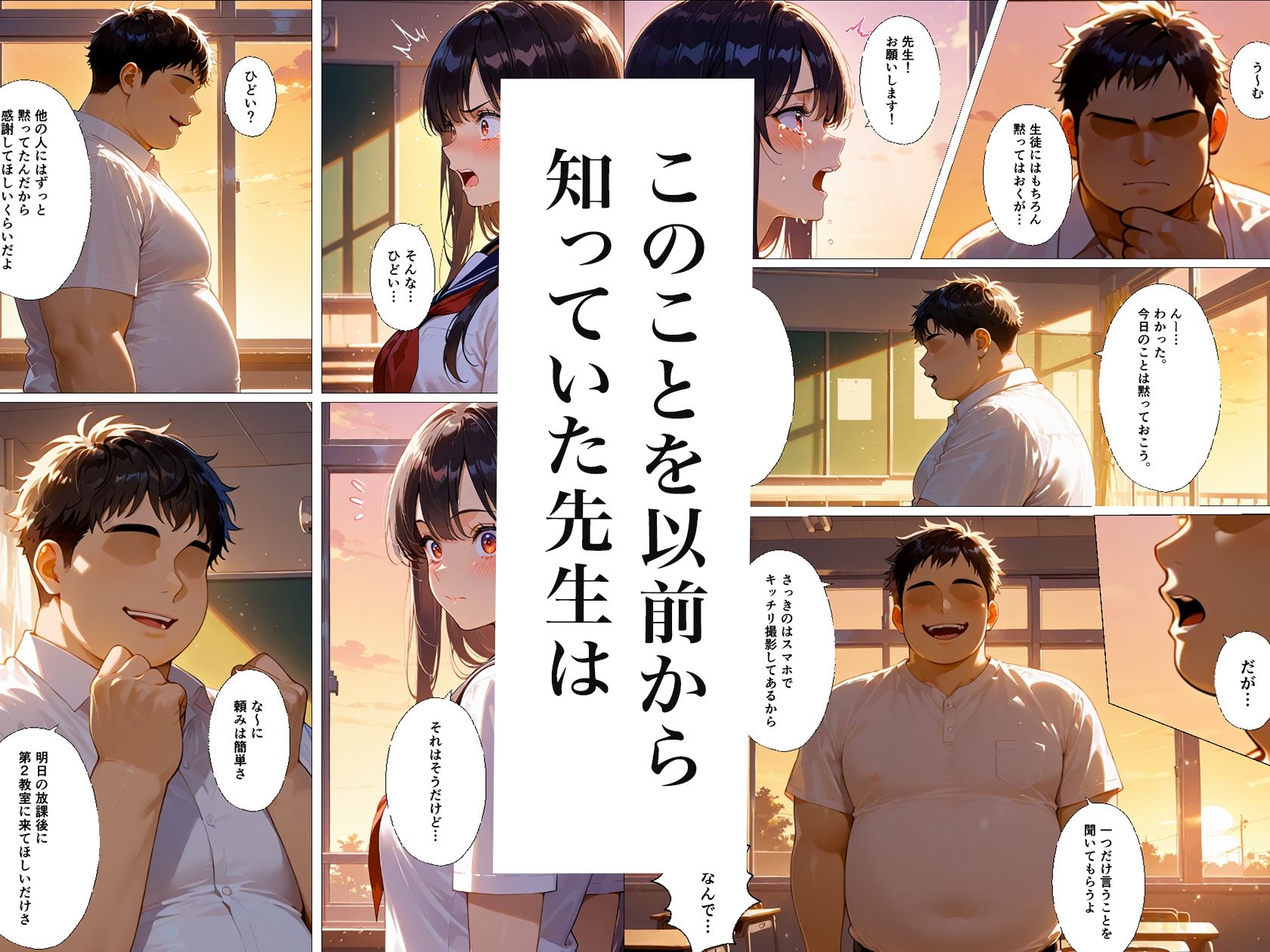 私の秘密がバレた日 - サンプル画像 3