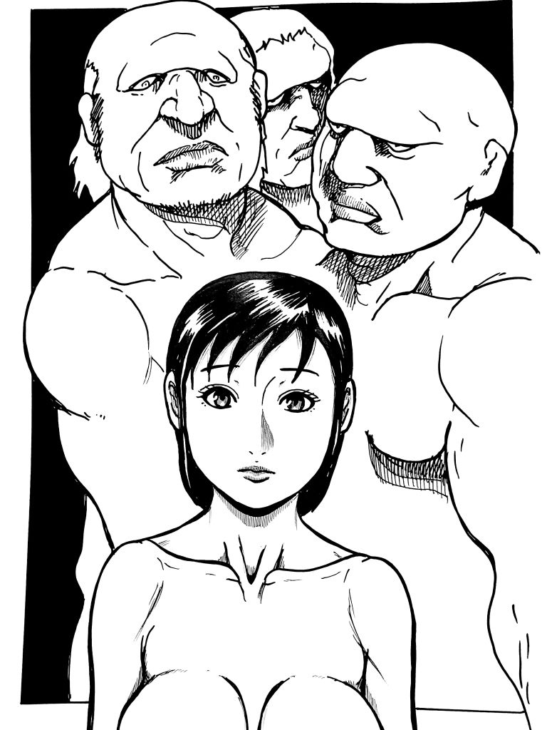 重荷を背負った嫁と義母 - サンプル画像 1