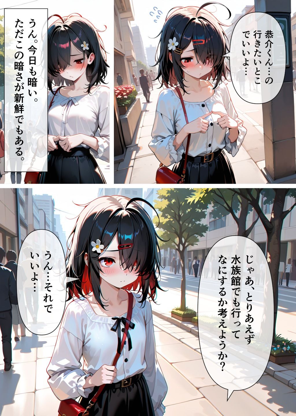 クラス一の地味子と付き合ってエッチする話 - サンプル画像 2