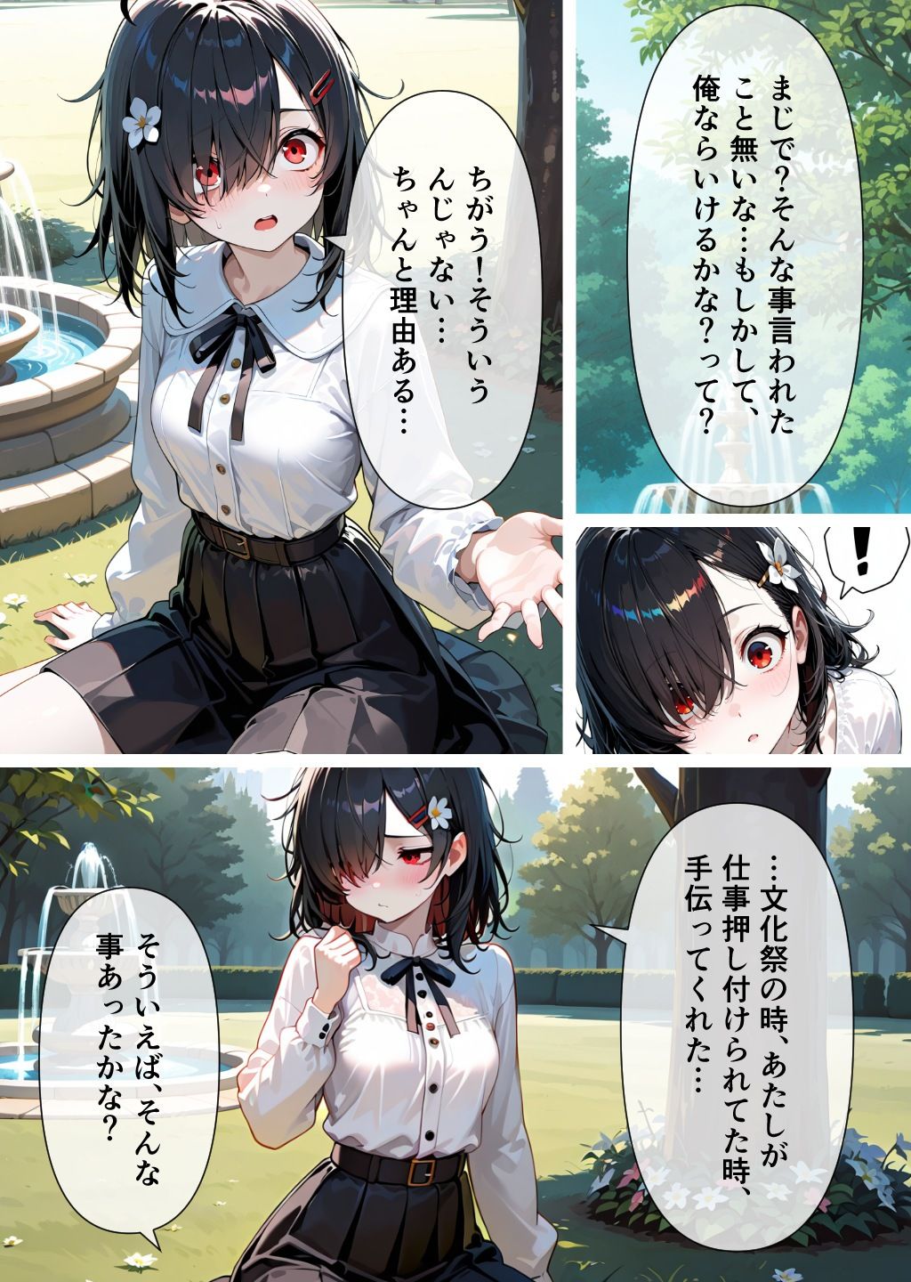 クラス一の地味子と付き合ってエッチする話 - サンプル画像 4