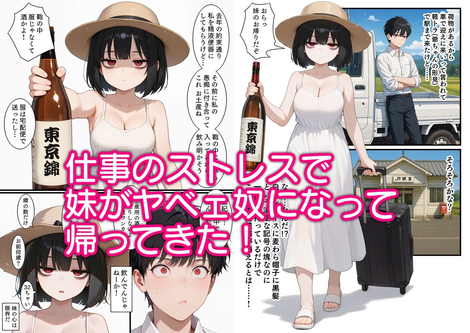 32歳になった妹を孕ませた - サンプル画像 1