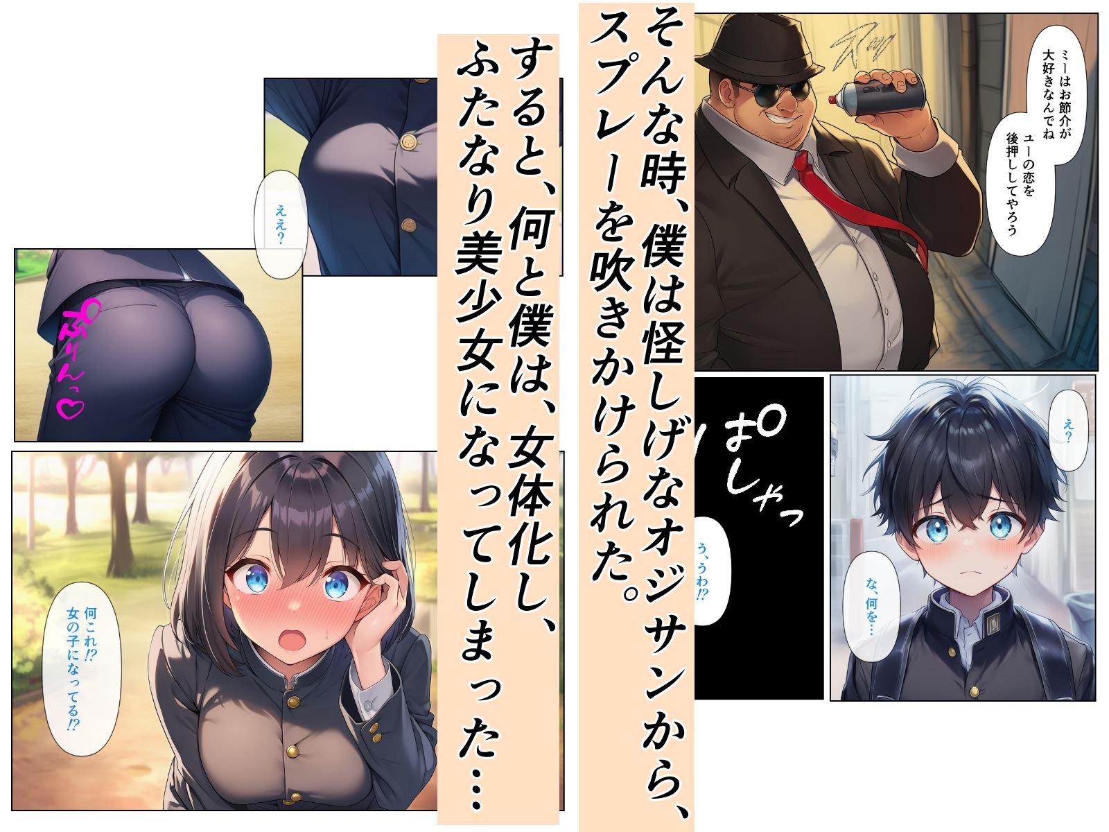 男の僕が女体化ふたなり美少女になったら、憧れの幼なじみに溺愛ラブラブエッチさせられた話 - サンプル画像 3