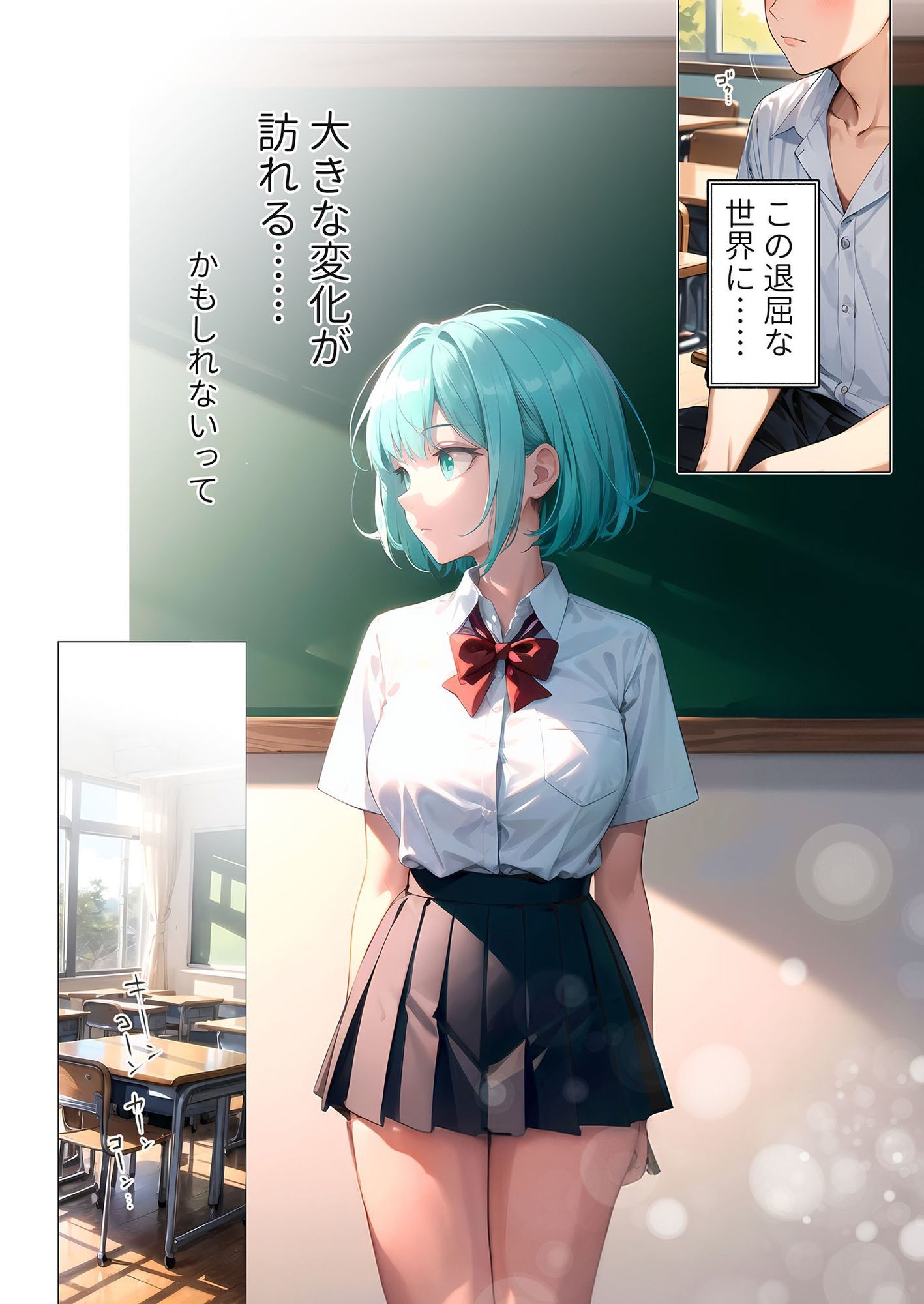 巨乳な××生にヤリたい放題 合冊版 - サンプル画像 3